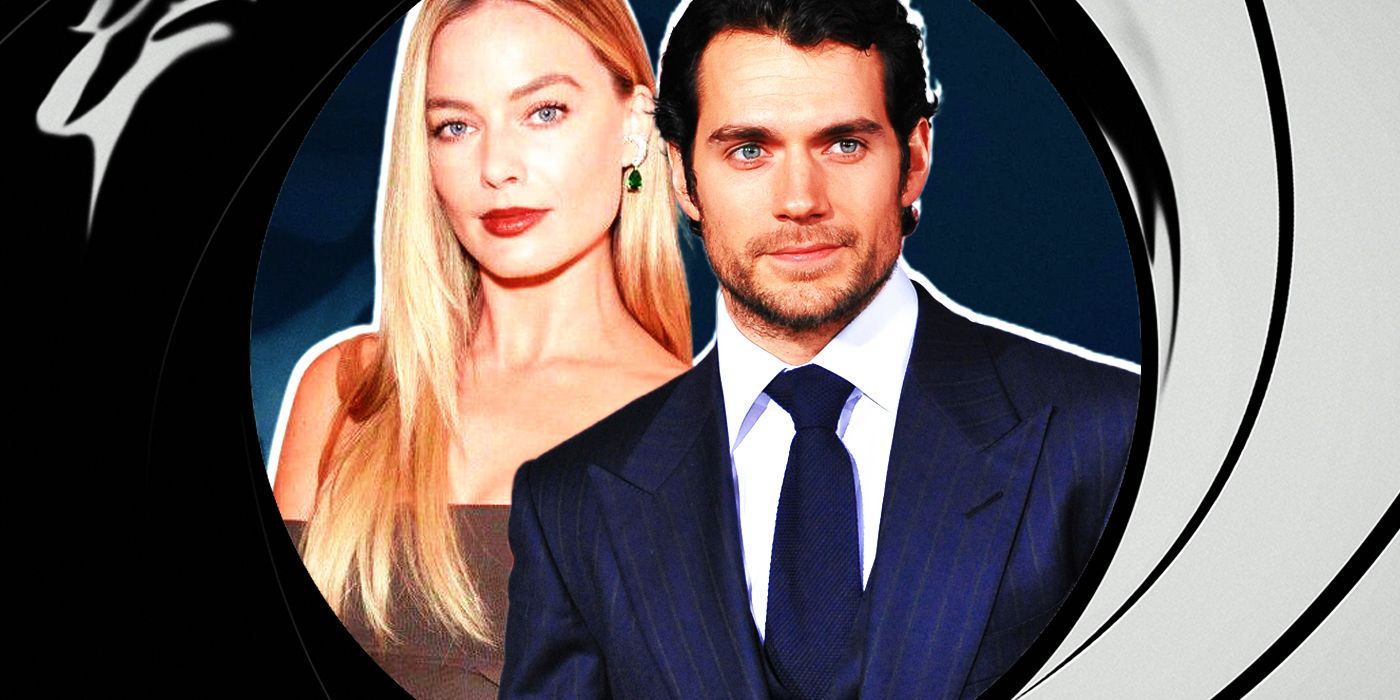 Margot Robbie and Henry Cavill
