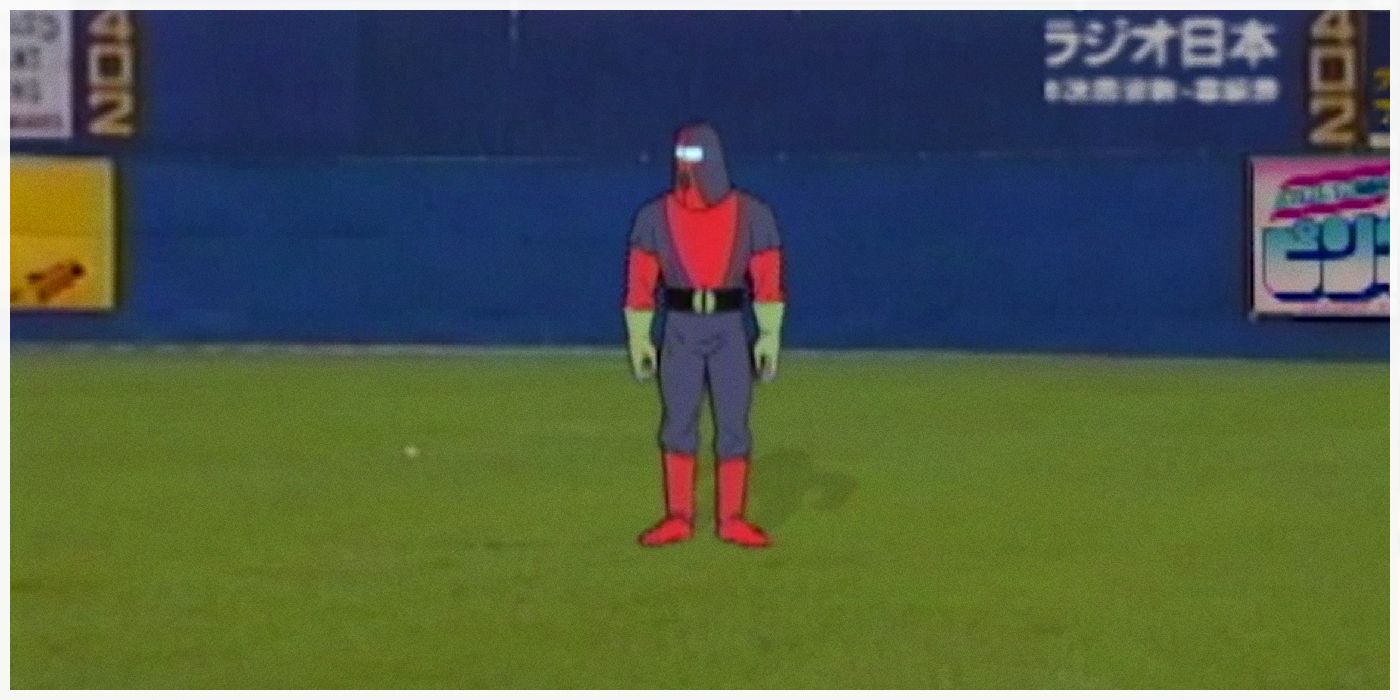 Moltar as an Outfielder in Space Ghost Coast to Coast Piledriver