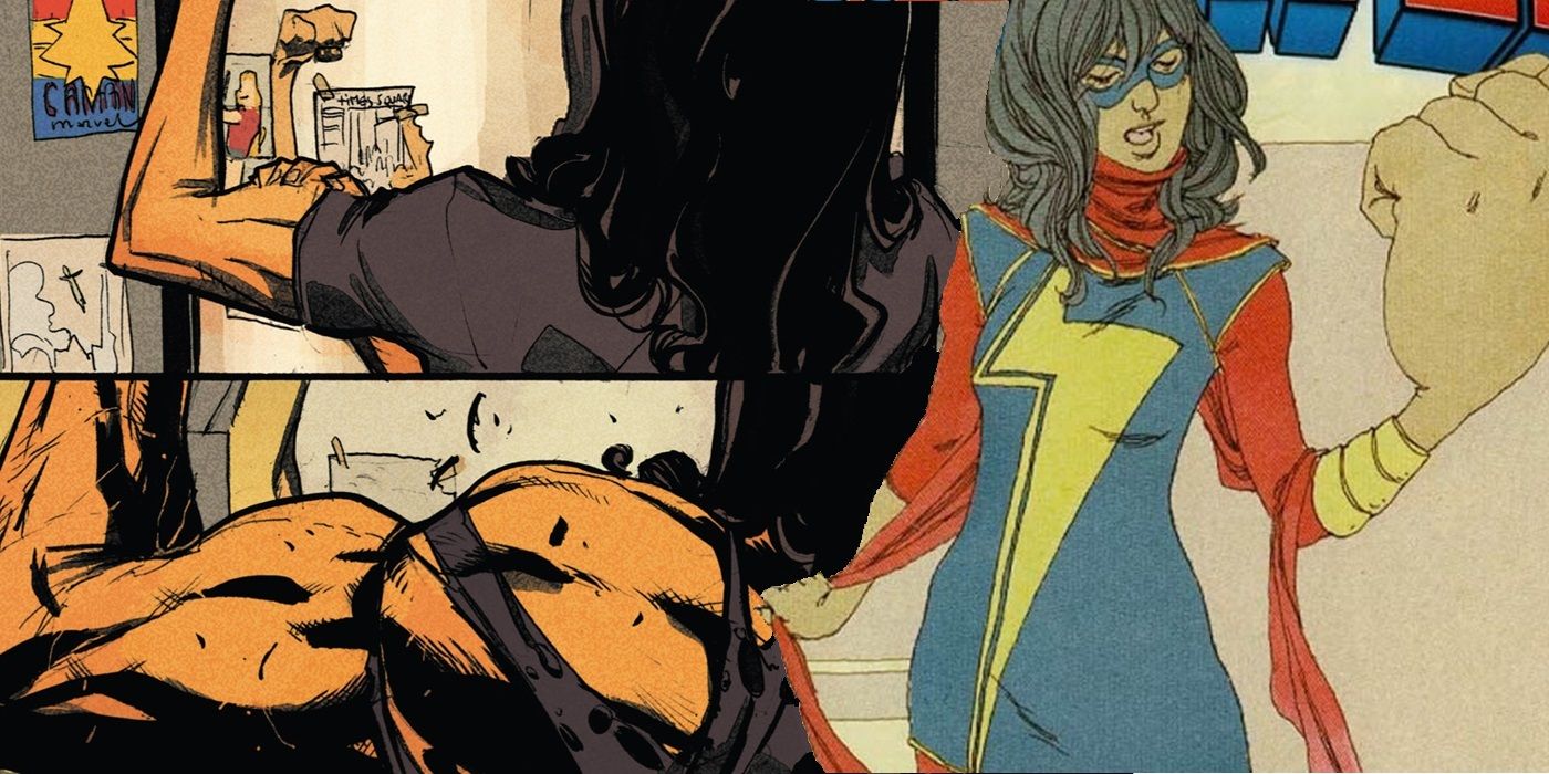 Ms. Marvel's powers depiction