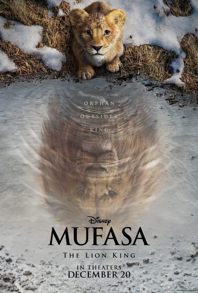 Primeiro pôster teaser de Mufasa