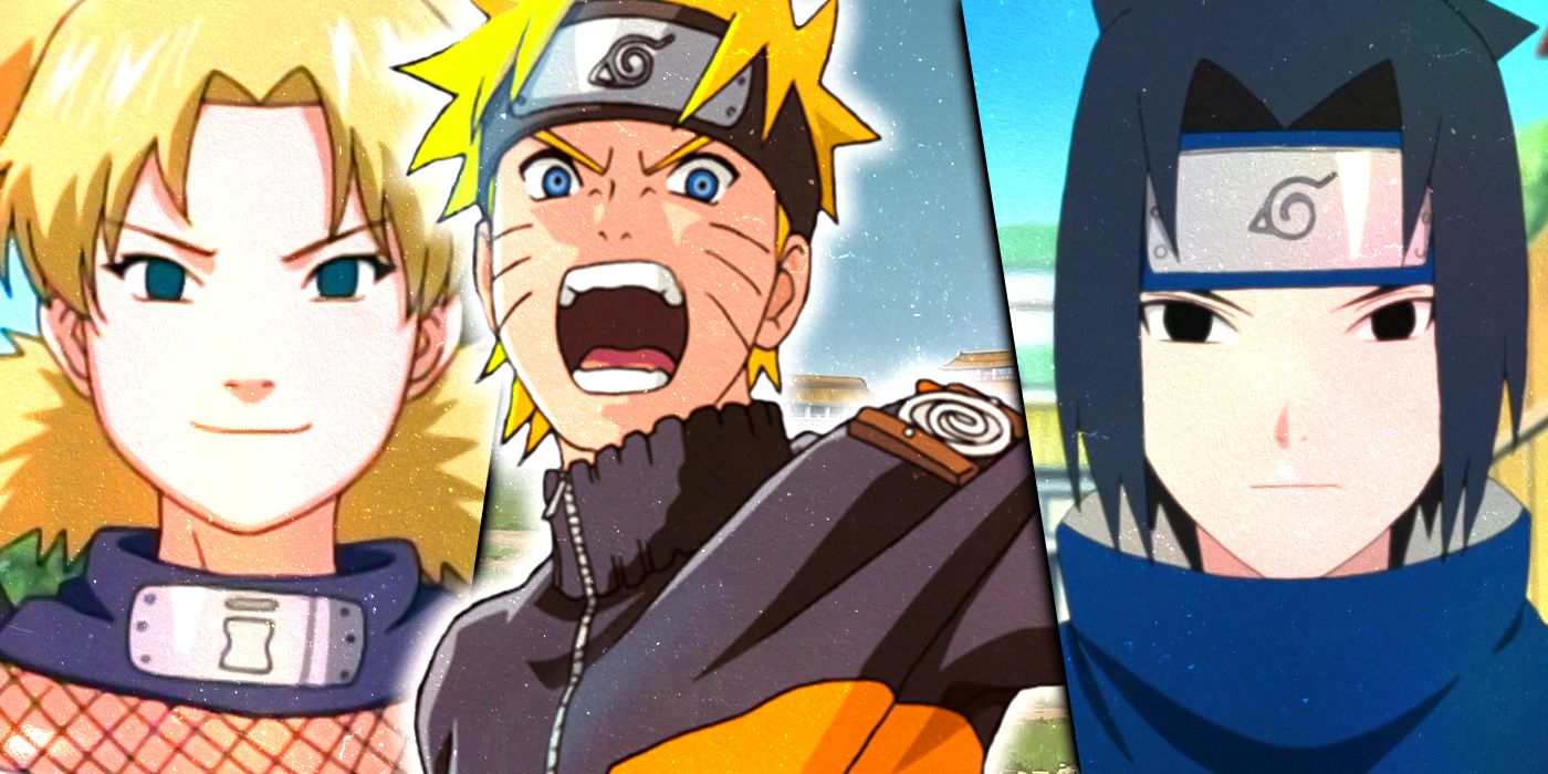 Temari, Naruto and Sasuke Uchiha