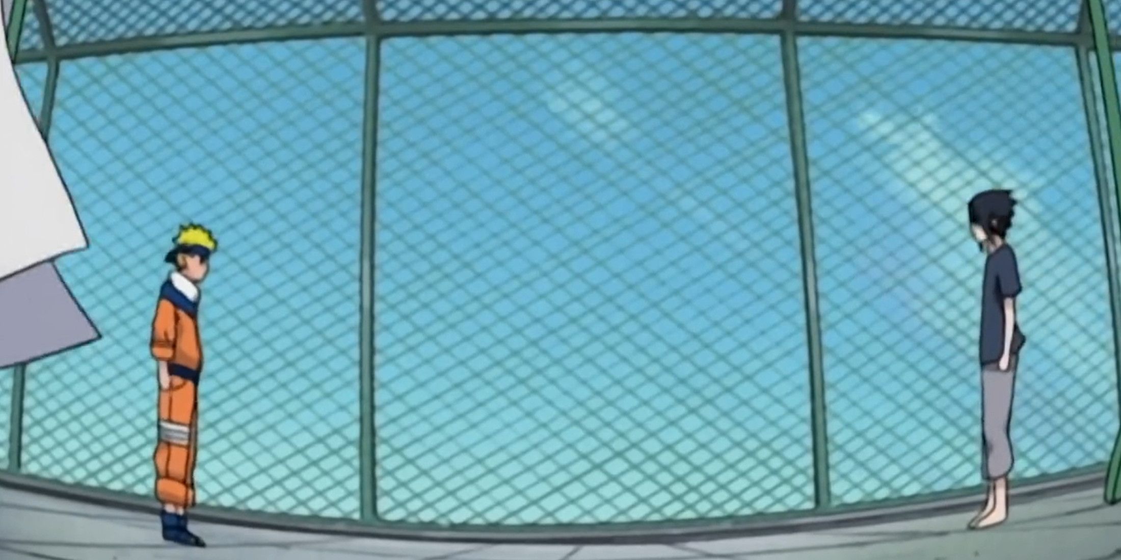 Бой Наруто на крыше — лучшее в аниме