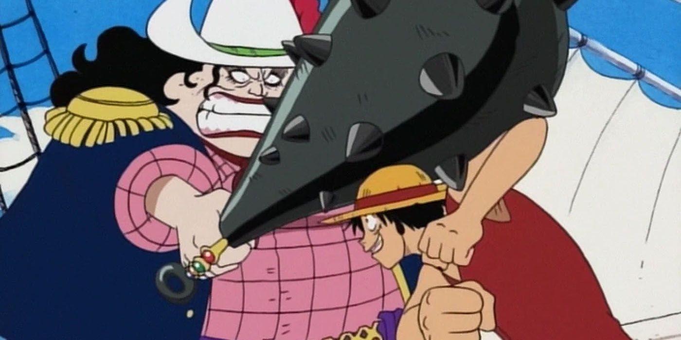 One Piece Luffy Fights Alvida