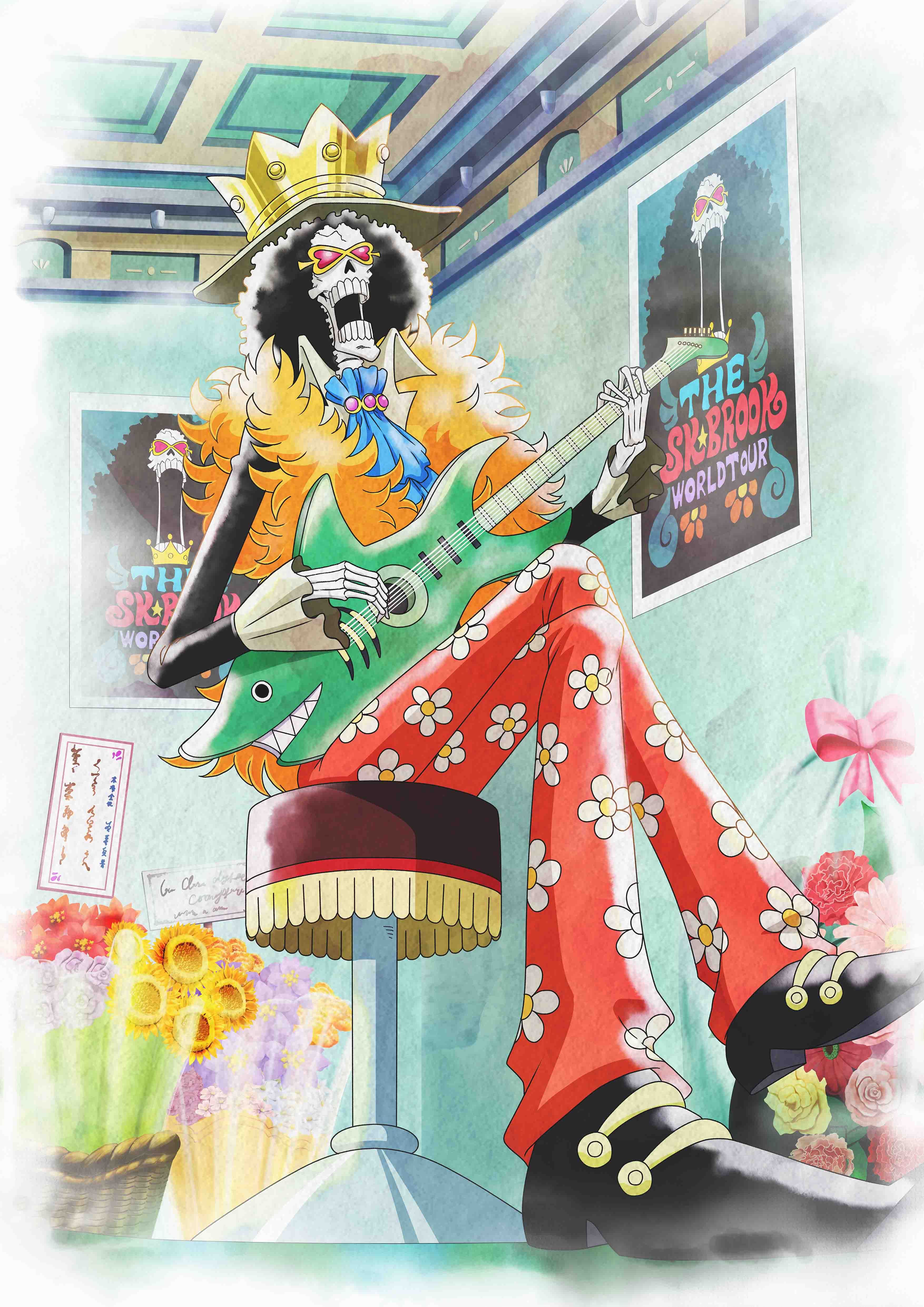 ЭКСКЛЮЗИВ: One Piece выпускает совершенно новую официальную иллюстрацию ко дню рождения Луффи