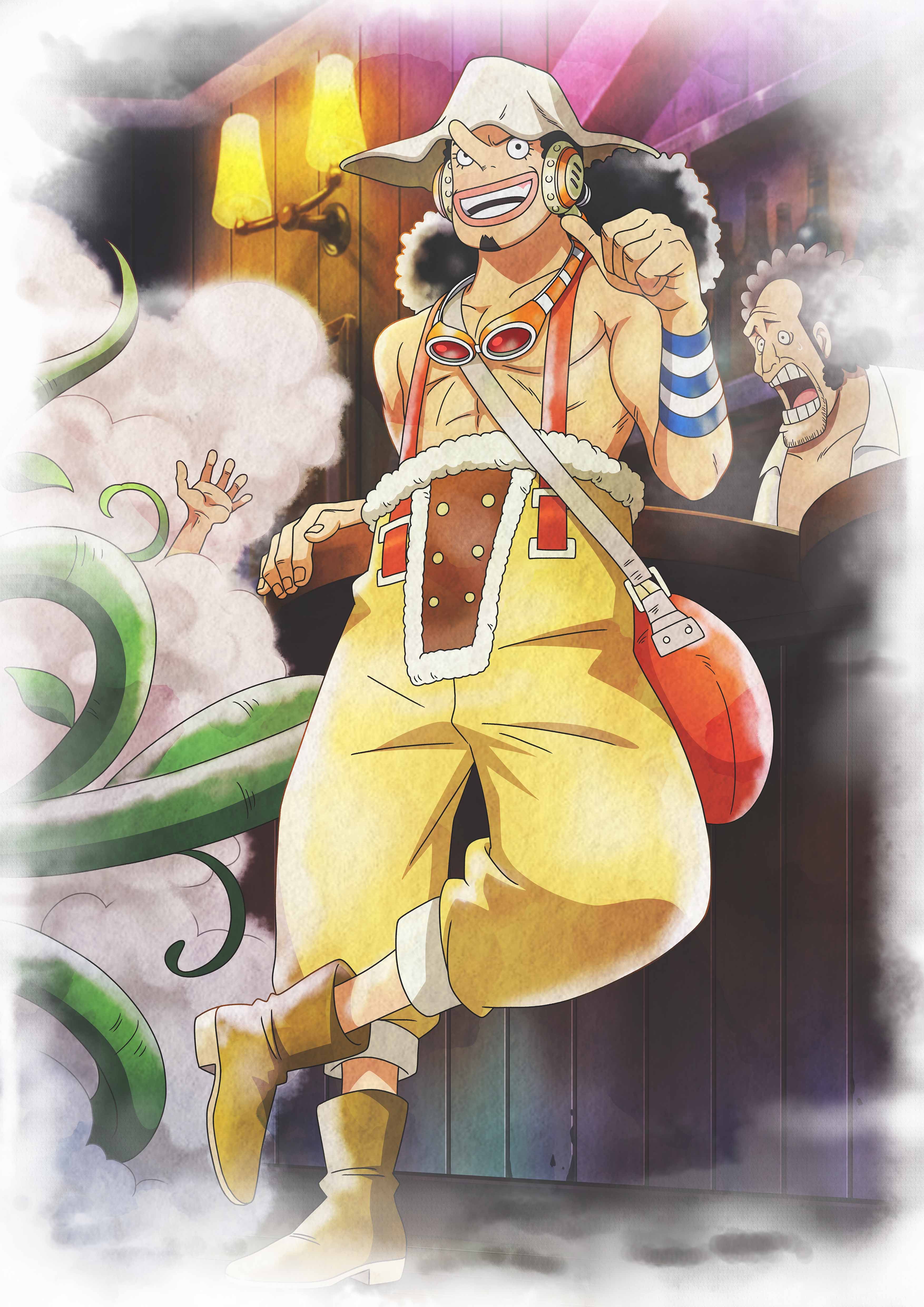 One Piece: Luffy birthday visual - Usopp in Sabaody