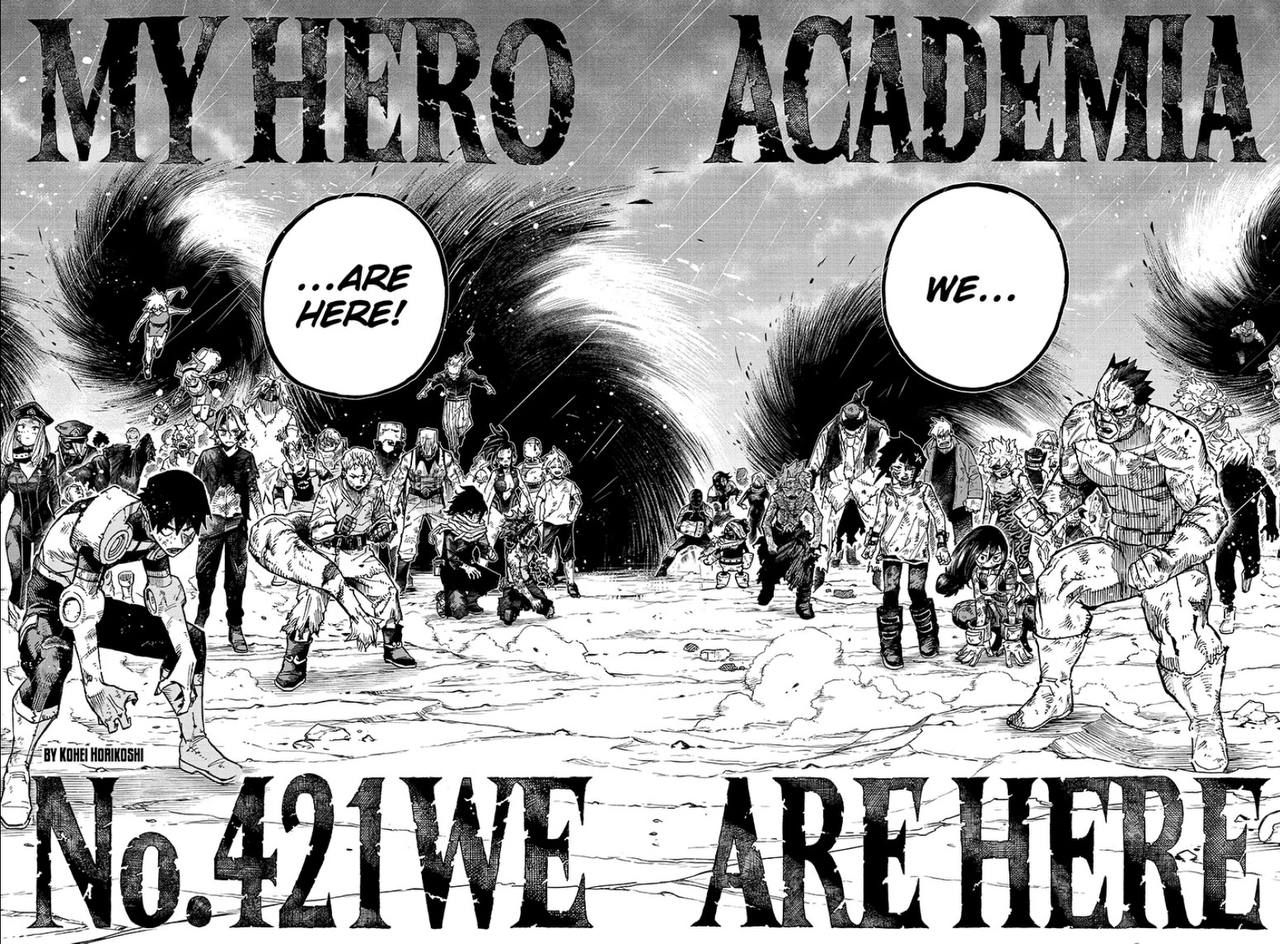 MHA Chapter 421 Recap and Spoilers