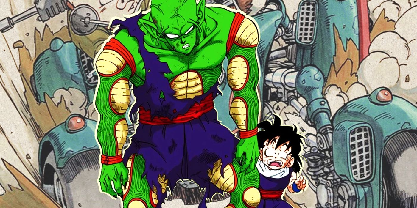 Piccolo and Gohan from Dragon Ball