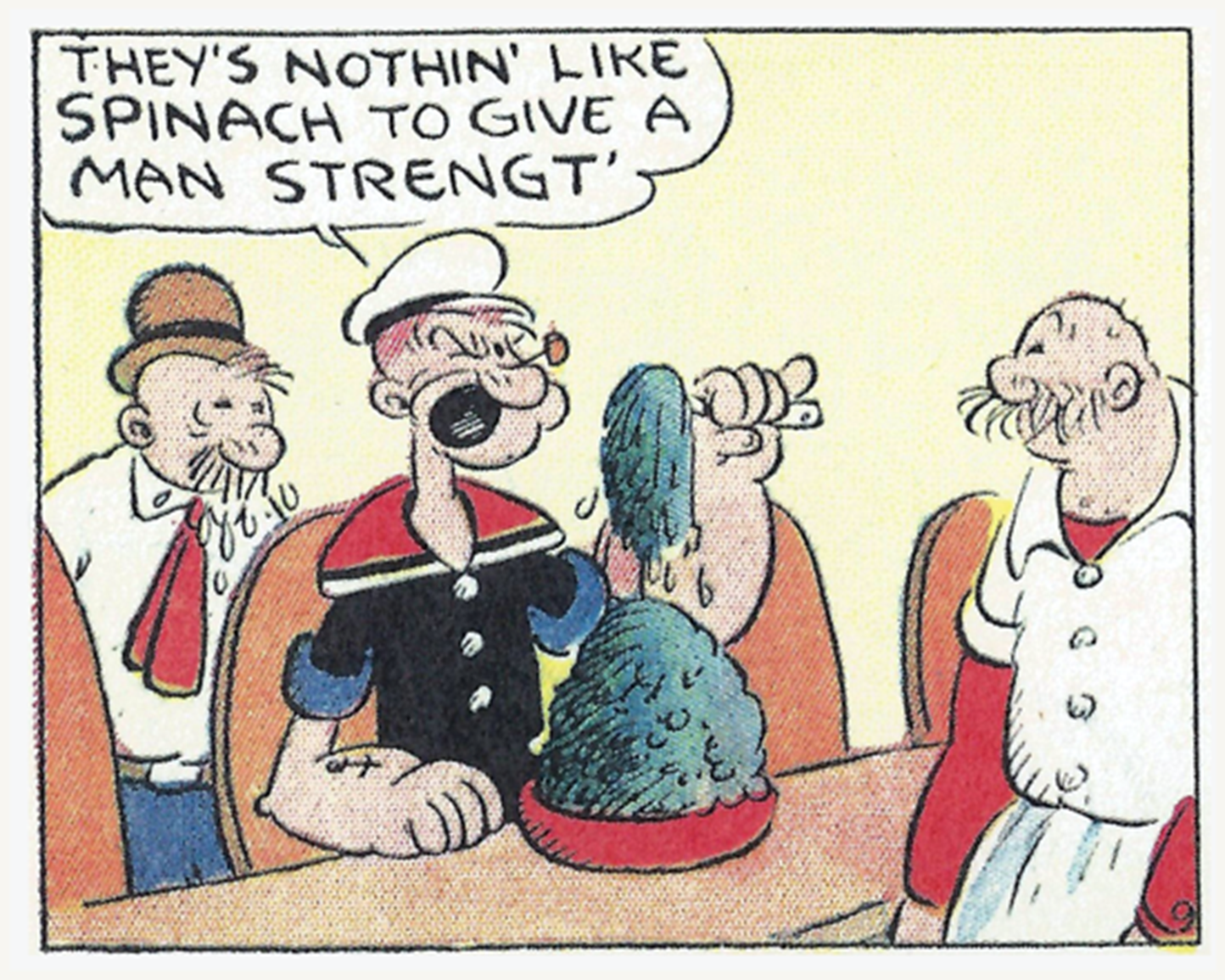 Como e quando Popeye ganhou superforça comendo espinafre é finalmente revelado 3