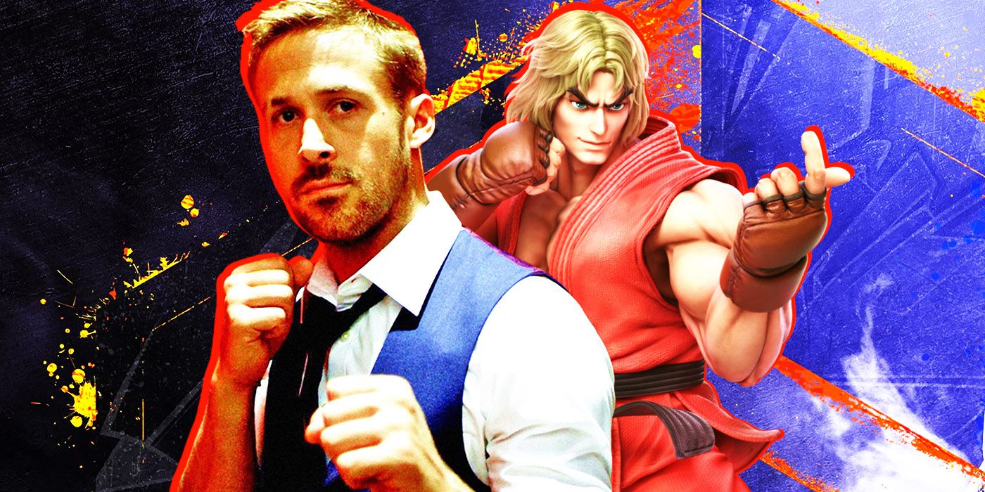 Ryan Gosling and Ken Street Fighter