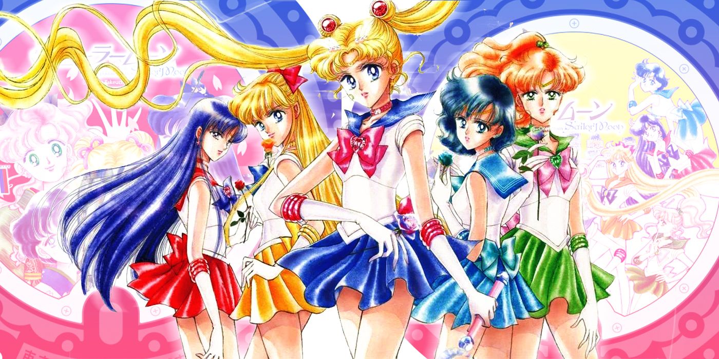 Sailor Moon manhole covers featuring official manga artwork by Naoko Takeuchi