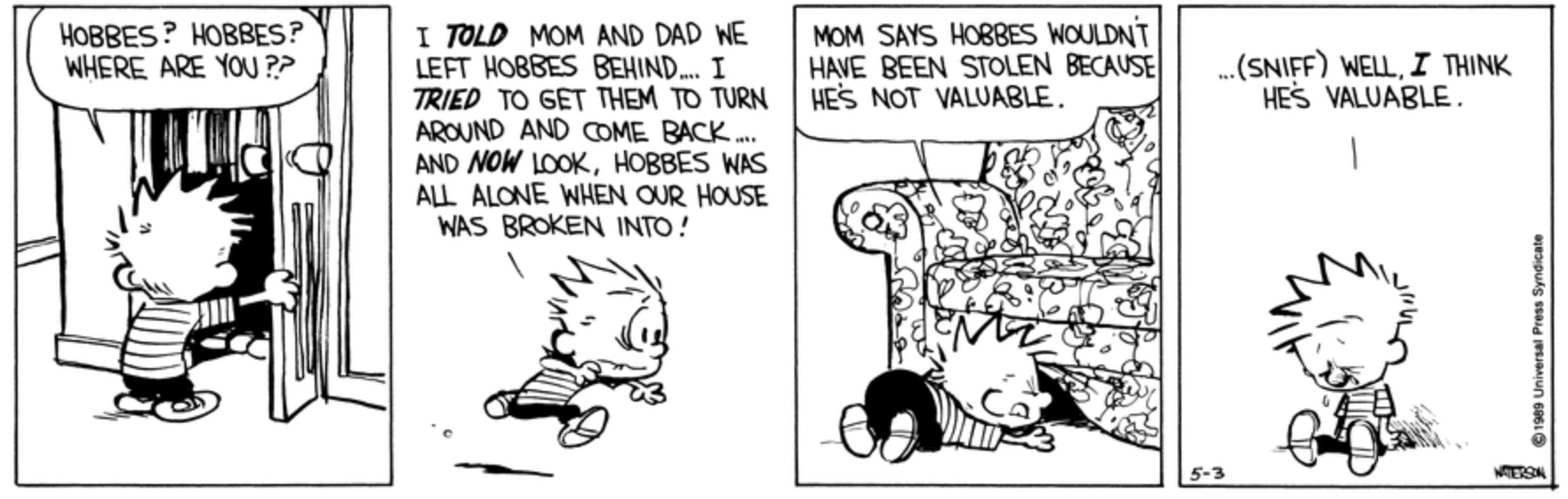 10 Best Calvin & Hobbes Comic Strips for Parents