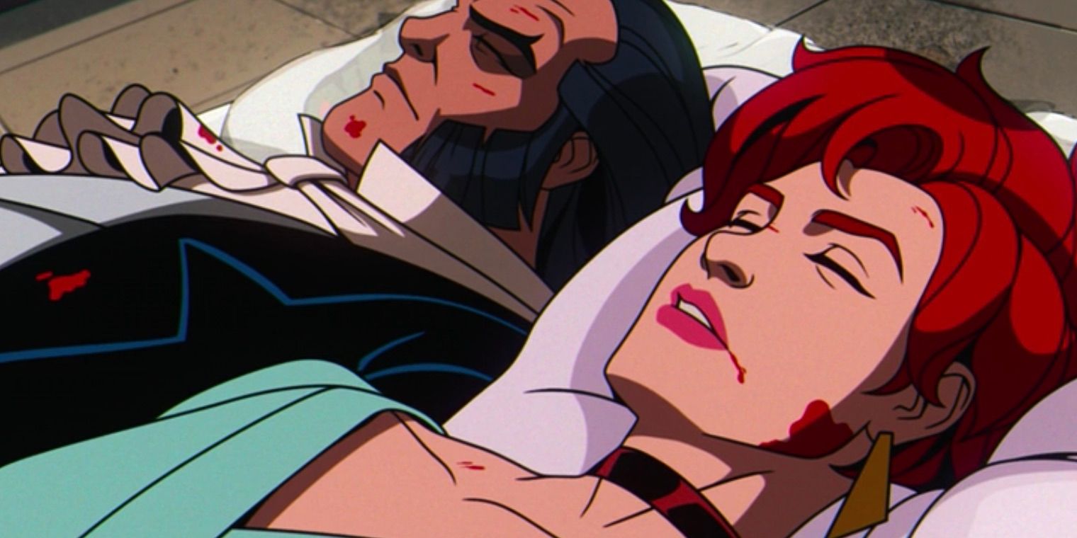 Sebastian Shaw lays dead in X-Men '97