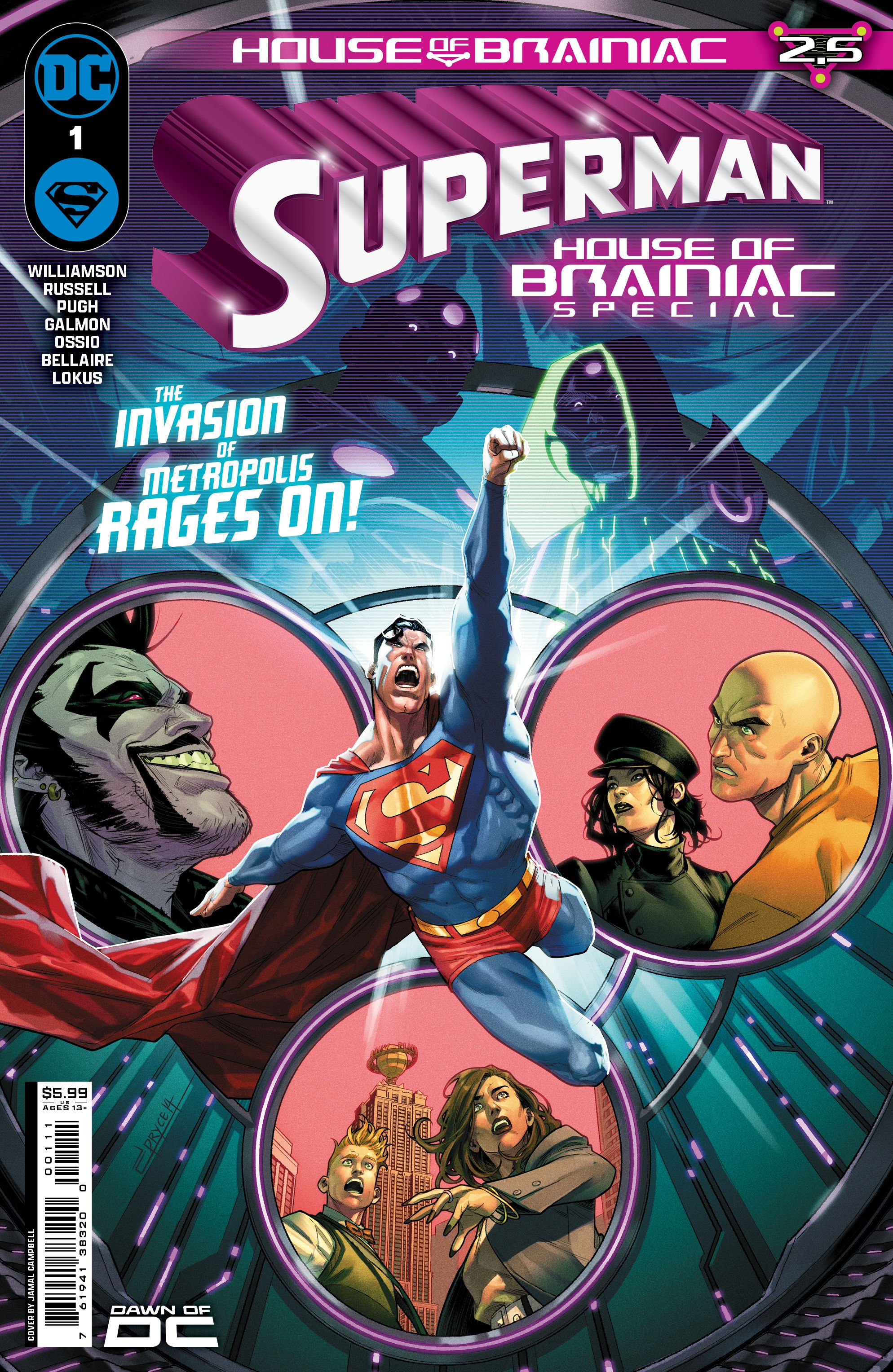 Superman: House of Brainiac Special #1 Cover