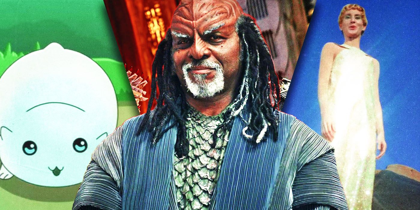 Split Images of Moopsy, Klingon, and Metron