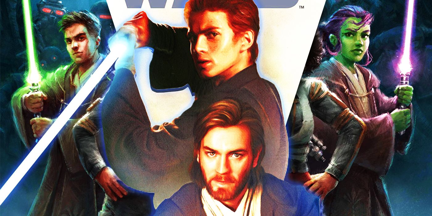 Split Images of Star Wars Novels
