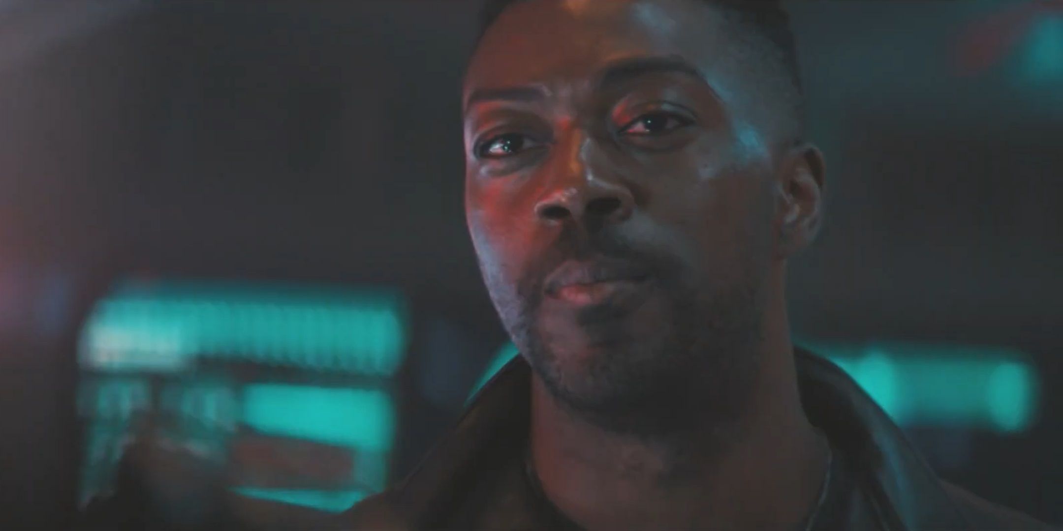 Cleveland Booker (actor David Ajala) looks contemplative in Star Trek: Discovery Season 5