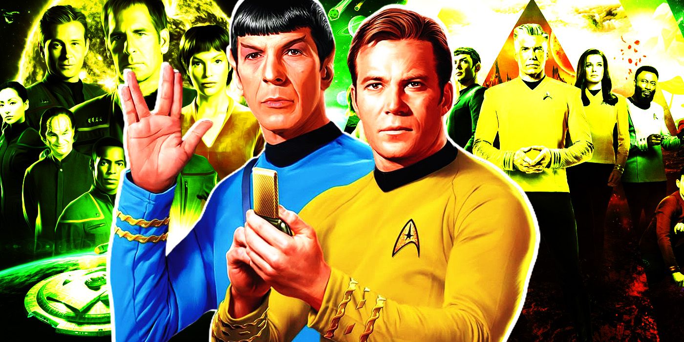 Star Trek The Original Series, Enterprise, and Strange New World