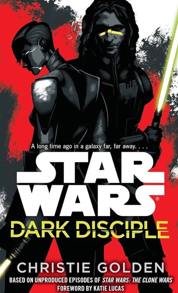 Star Wars Dark Disciple de Christie Golden mostra Ventriss e Jedi Quinlan Voss.