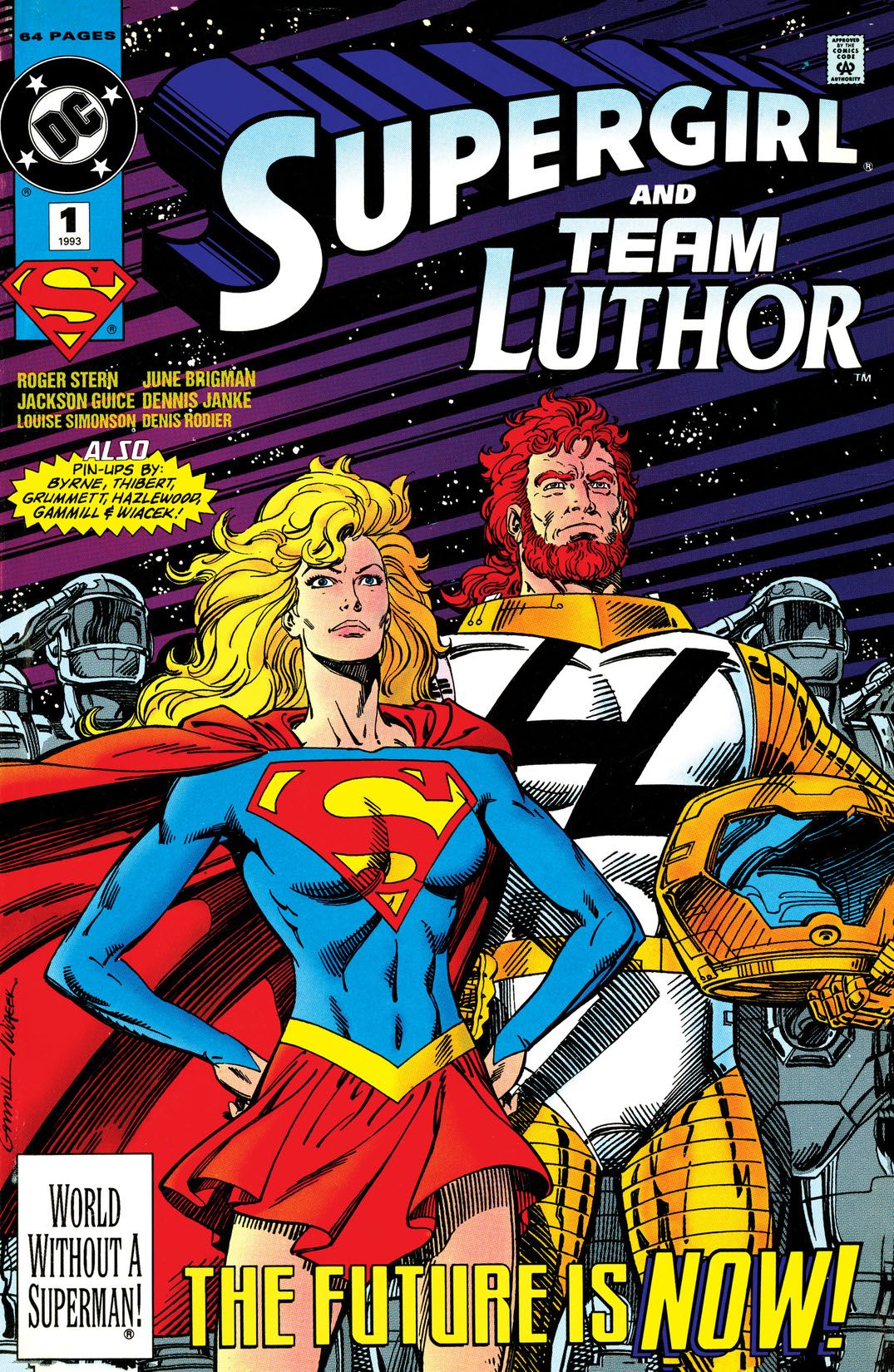 The cover of Supergirl and Team Luthor #1
