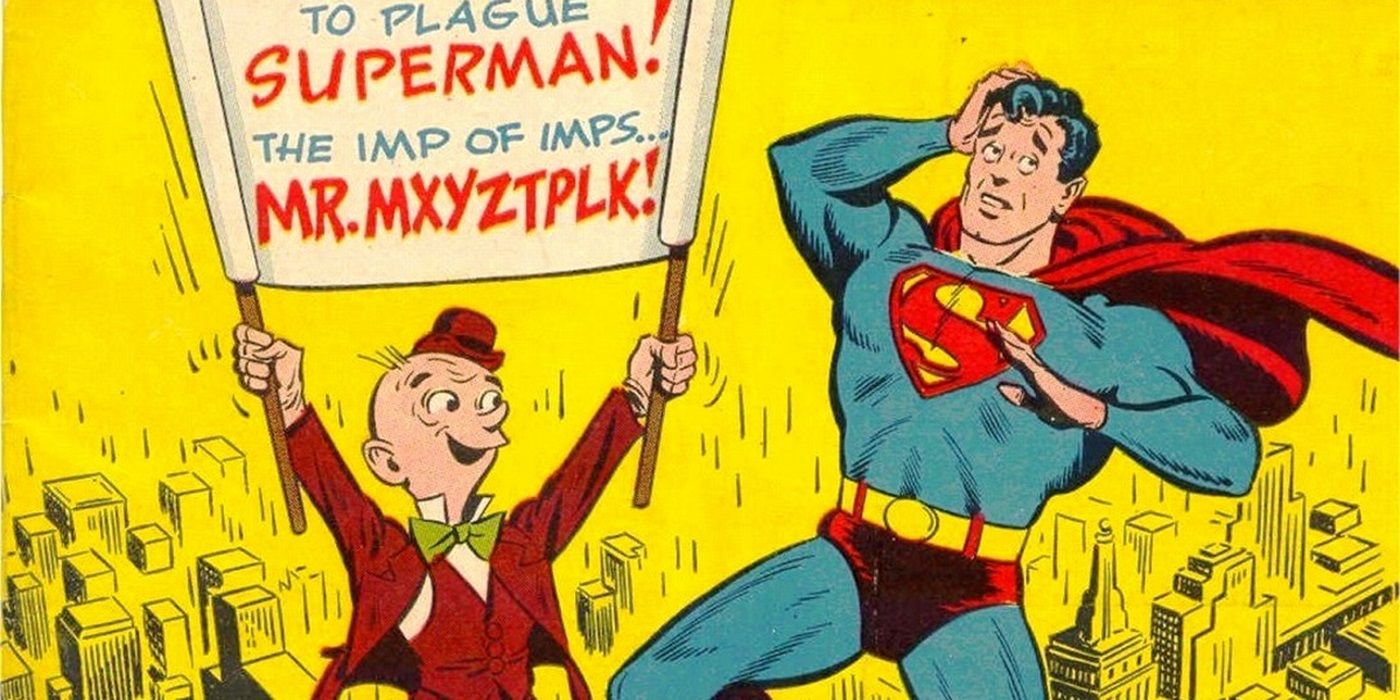 Superman and Mister Mxyztplk