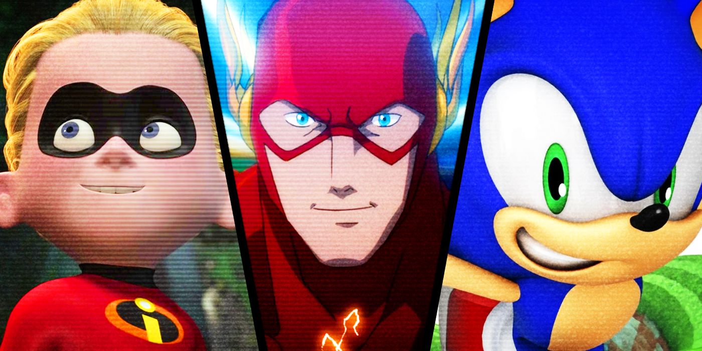 Dash Parr, The Flash and Sonic