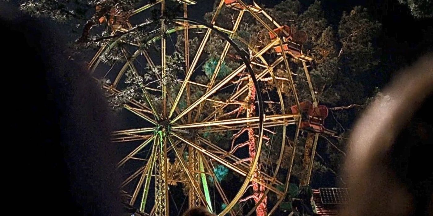 A ferris wheel from the episode "The Big Wheel" from Criminal Minds