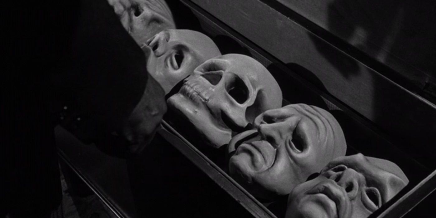 Os objetos titulares no episódio The Twilight Zone, The Masks.