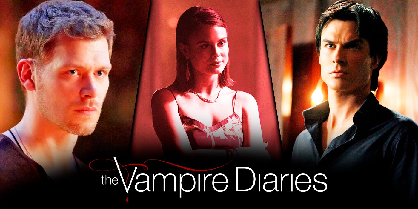 The Vampire Diaries' Klaus, Damon and Sybil