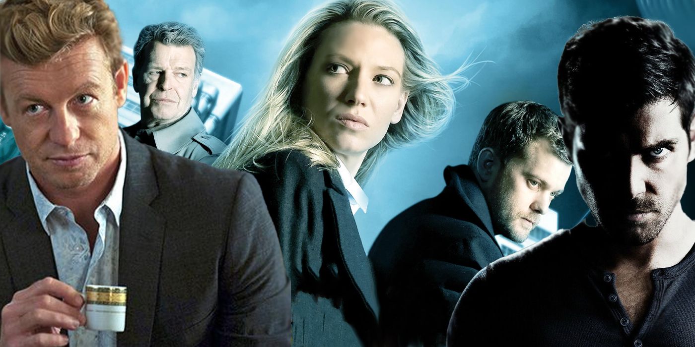 three-way split of The Mentalist, Fringe and Grimm