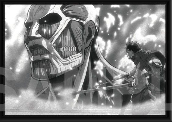 «Атака Титанов» получает ограниченную серию аниме-принтов из металла в международном выпуске