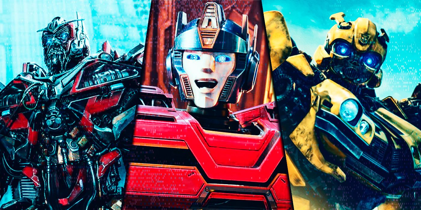 Transformers Optimus Prime, Sentinel Prime, and Bumblebee