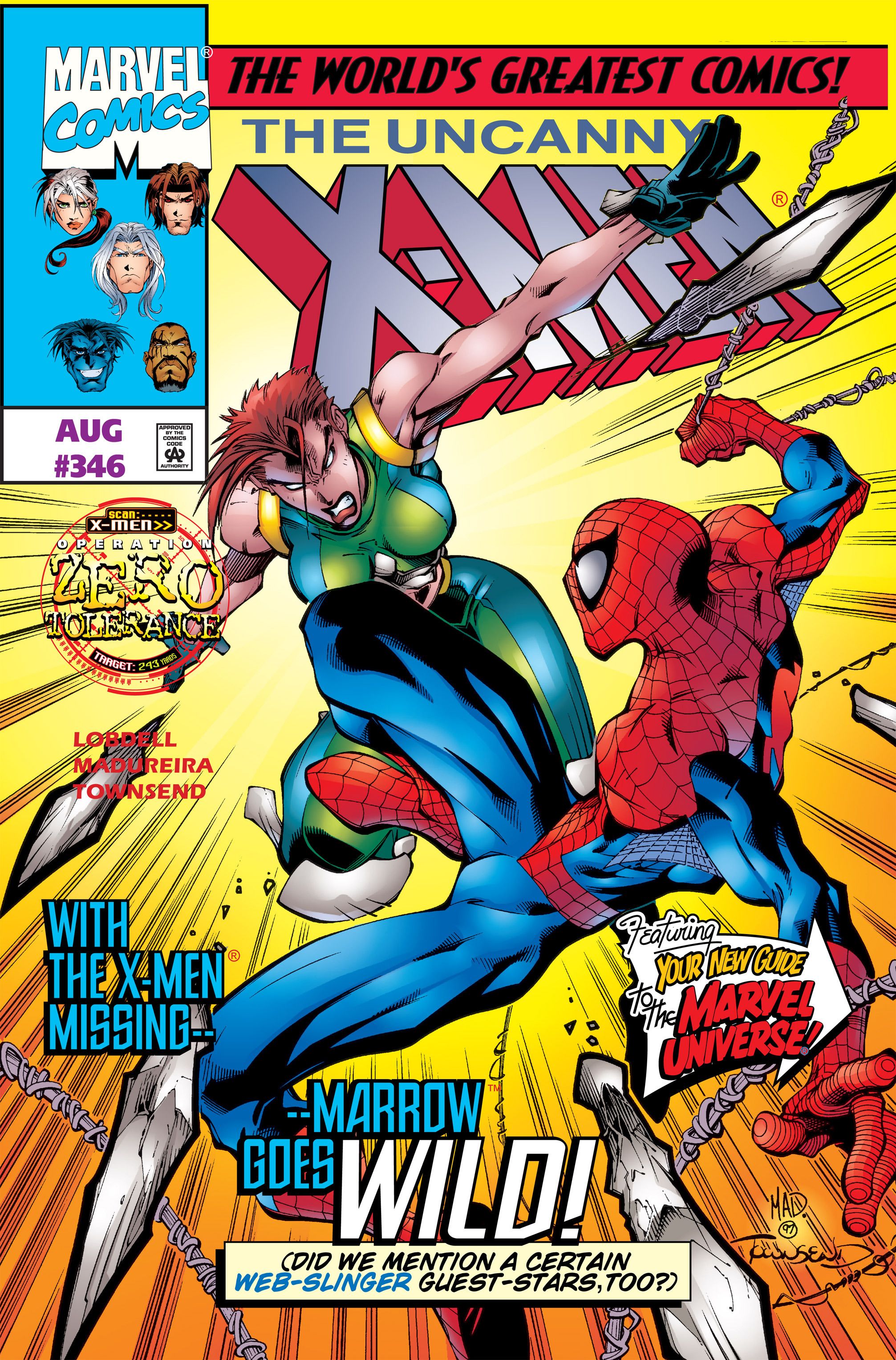 The cover of Uncanny X-Men 346
