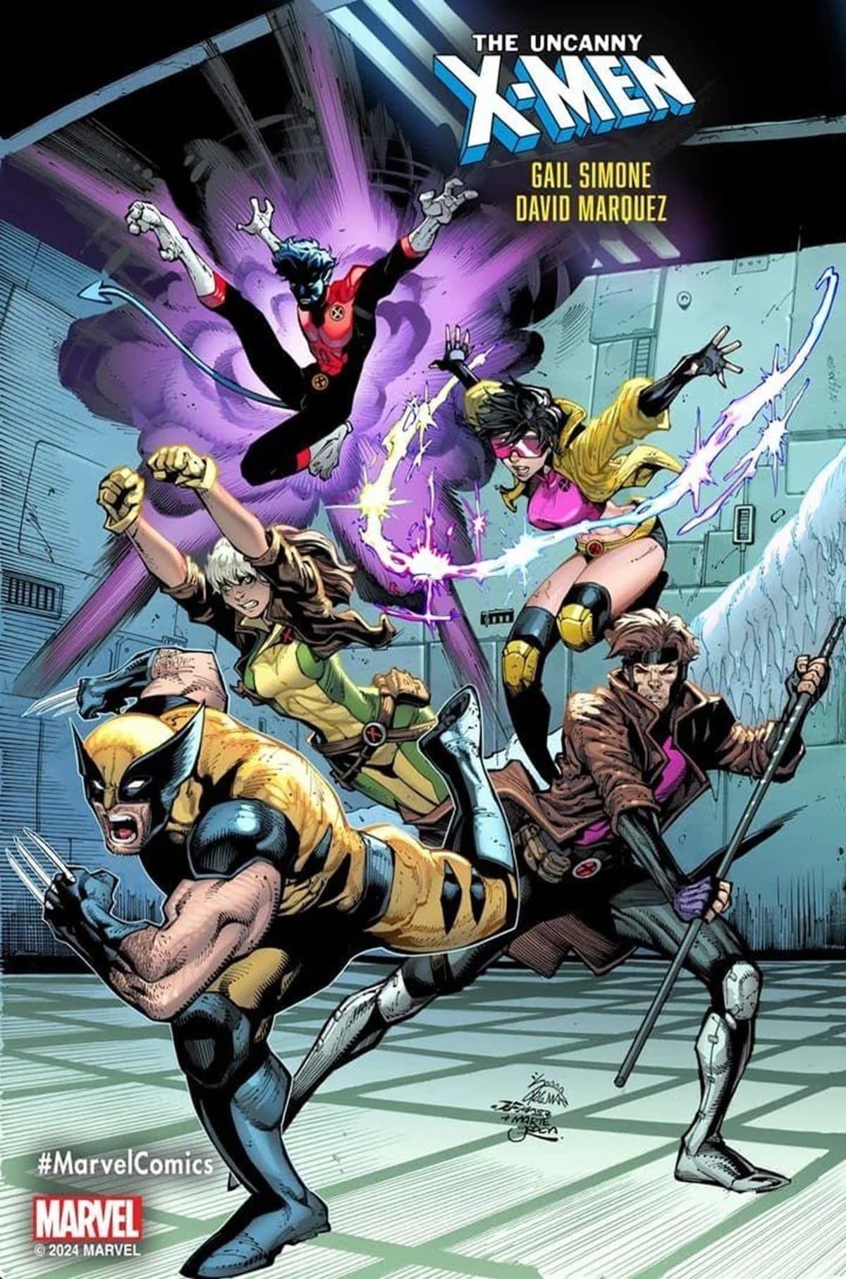 The cast of Uncanny X-Men