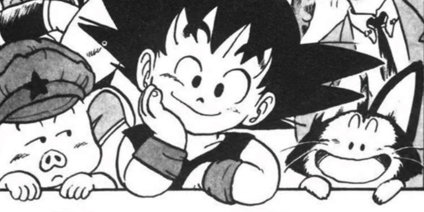 Goku from Dragon Ball Volume 1 manga