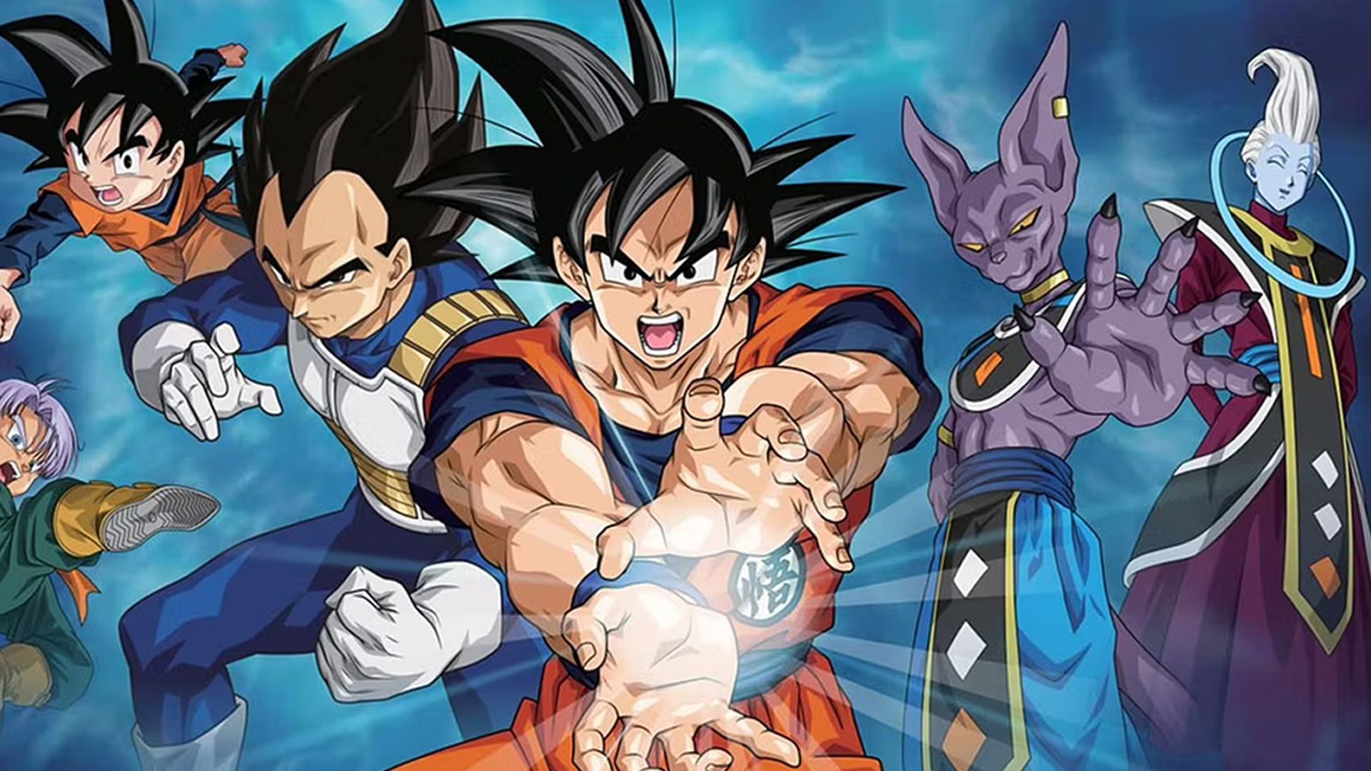 Custom Image of Goku, Vegeta, Beerus and the rest of Dragon Ball Super Cast