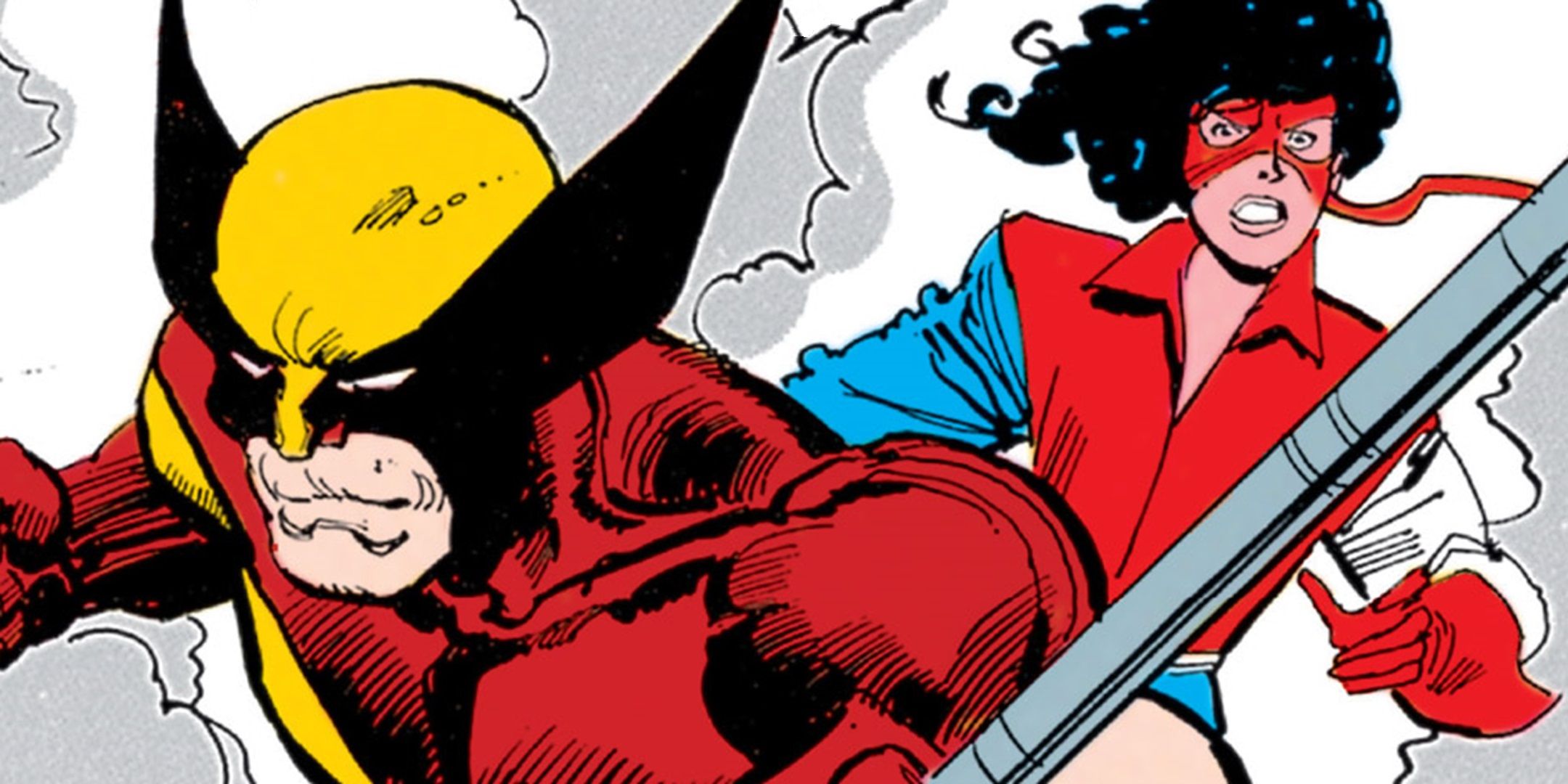 Wolverine with the mutant hero, La Bandera