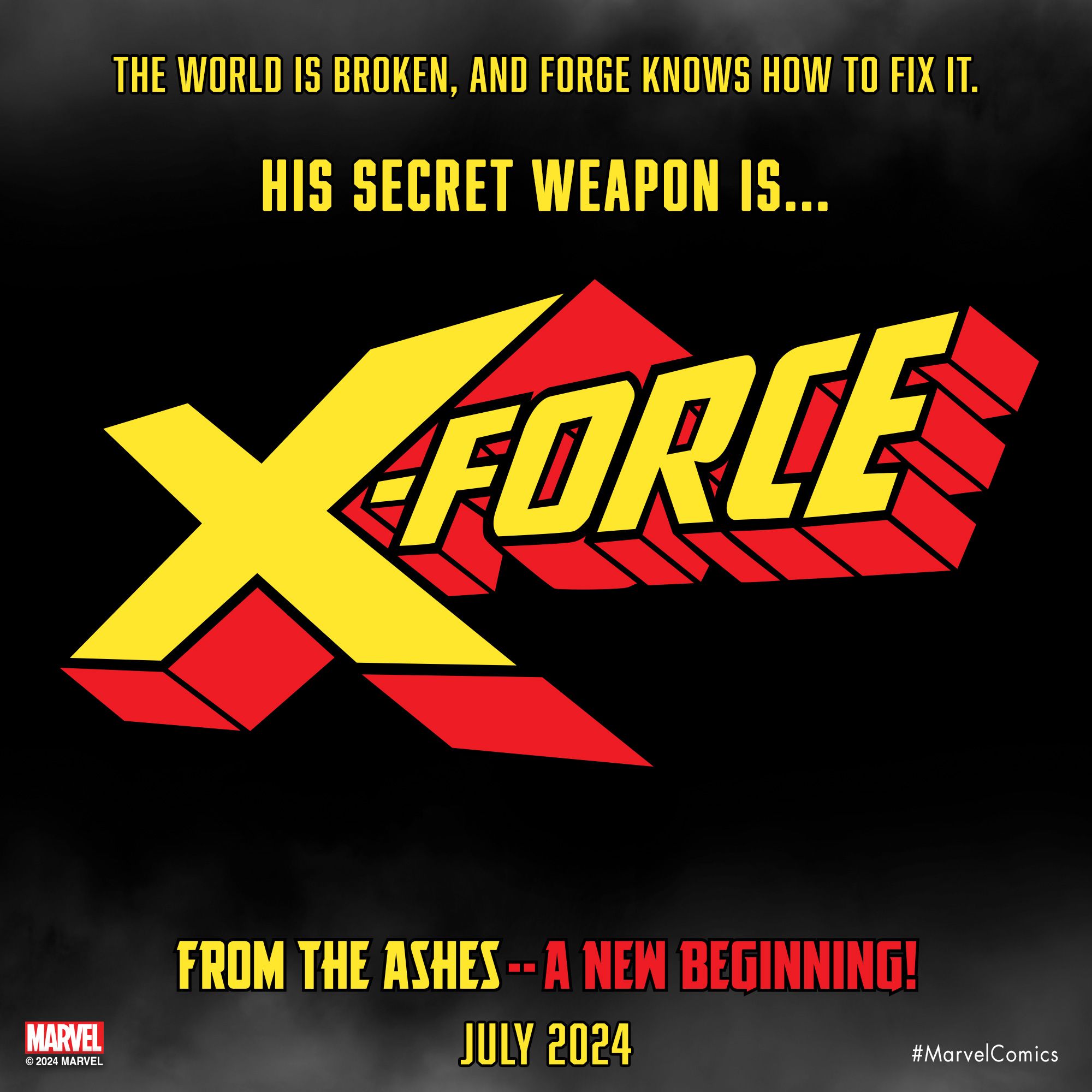 Marvel дразнит тремя новыми сериями «Люди Икс: Из пепла»