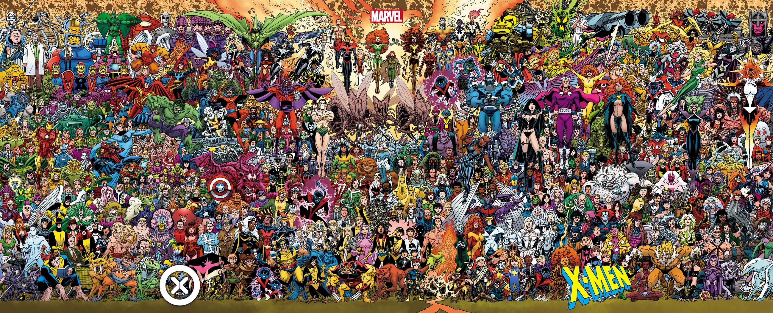 X-Men connecting cover
