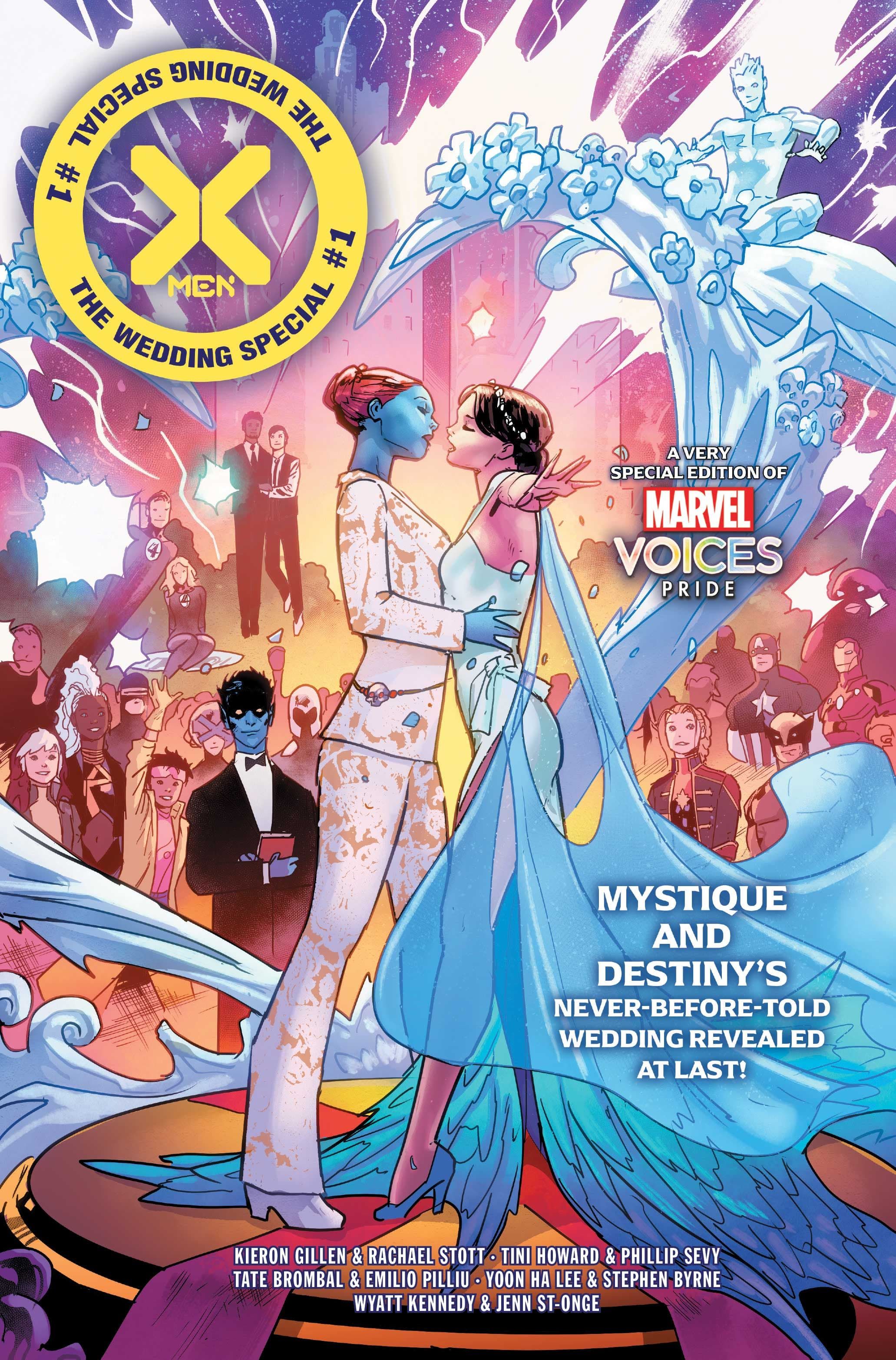 The X-Men's Wedding Special Offers First Look at its Artwork