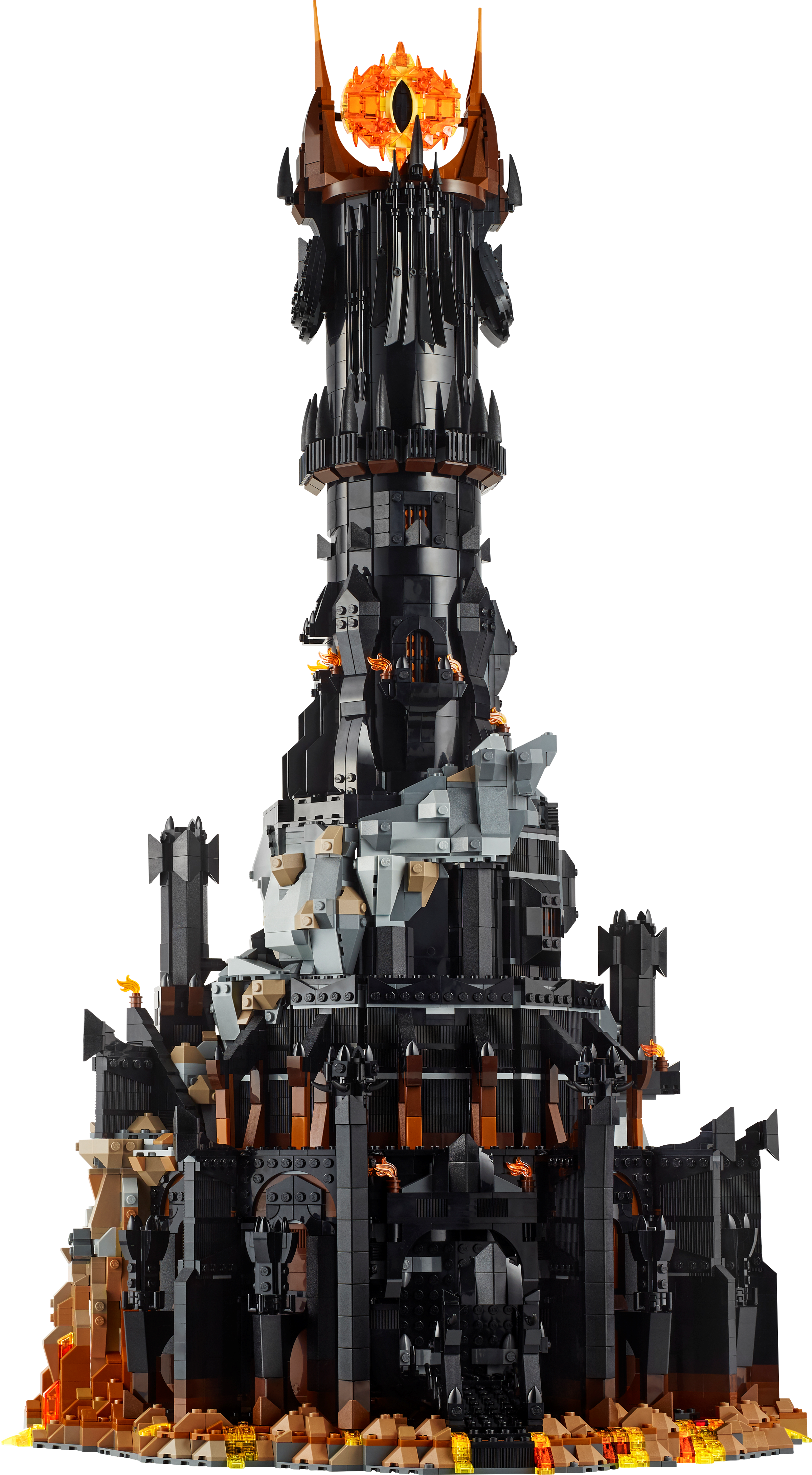 Lord of the Rings: Barad-dr Gets LEGO Set Complete With Mini Eye of Sauron