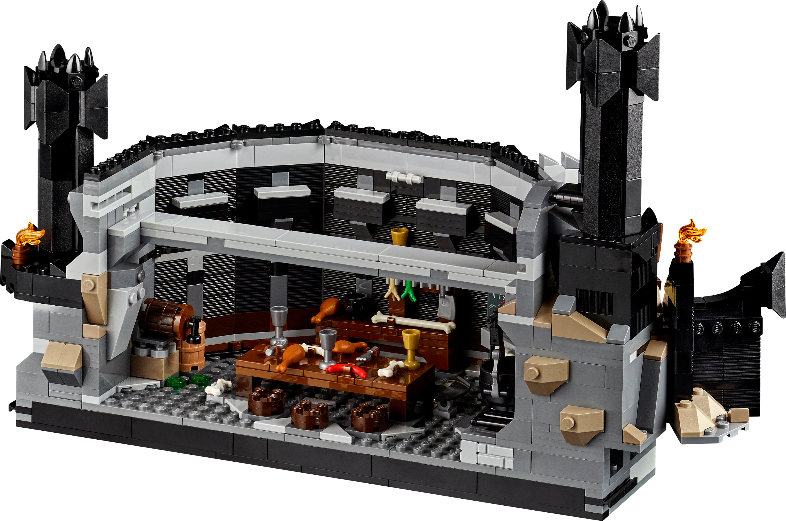 Lord of the Rings: Barad-dr Gets LEGO Set Complete With Mini Eye of Sauron