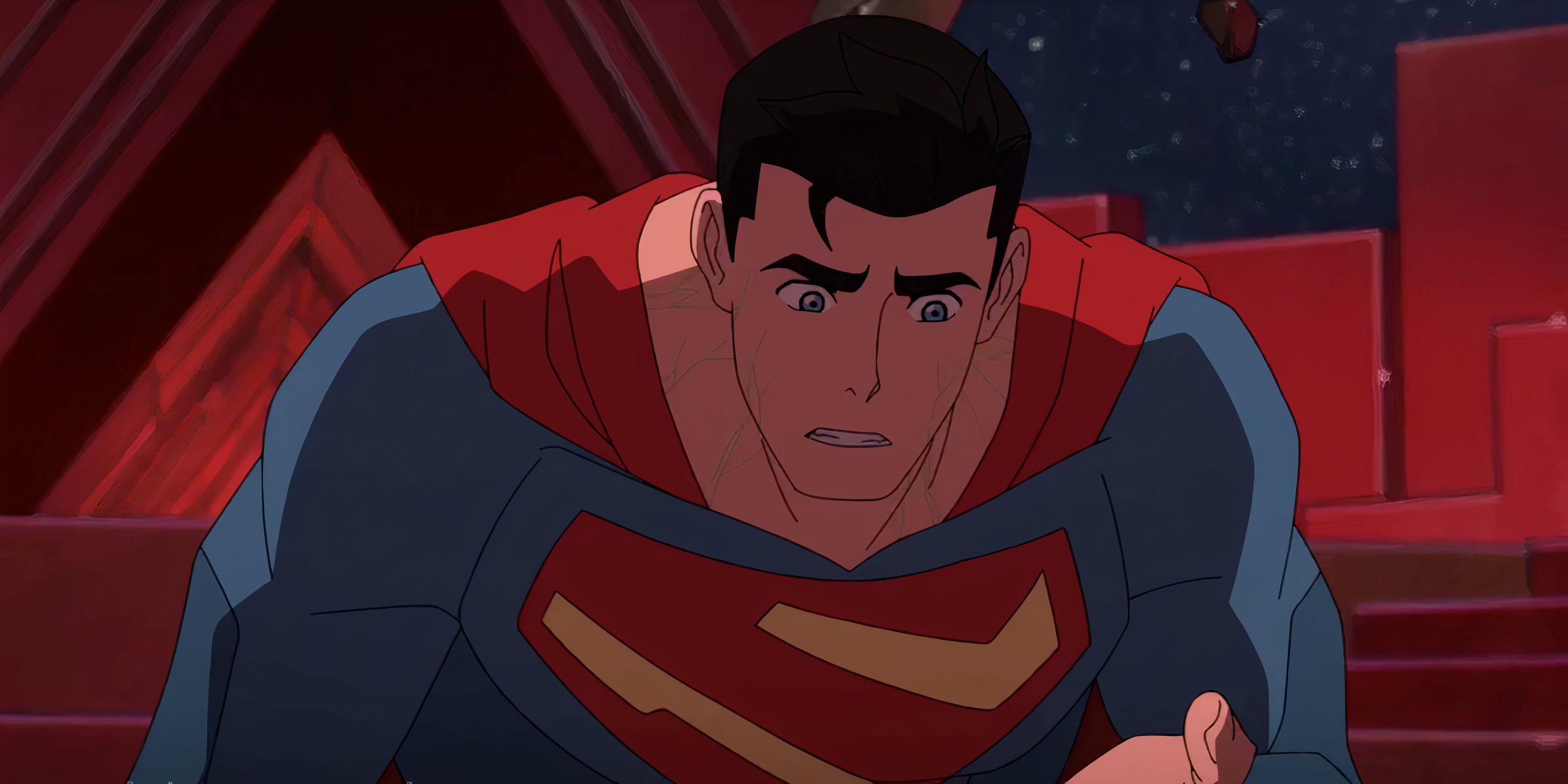 Clark is affected by kryptonite in My Adventures with Superman Season 2