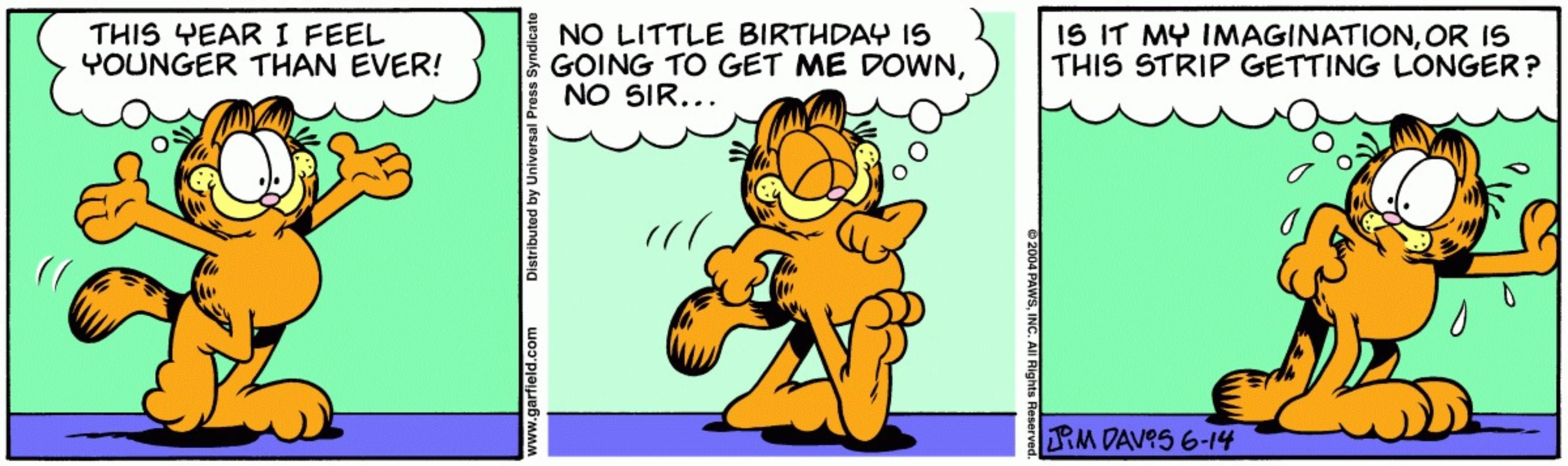 Five Times the Garfield Comic Strip Broke the Fourth Wall