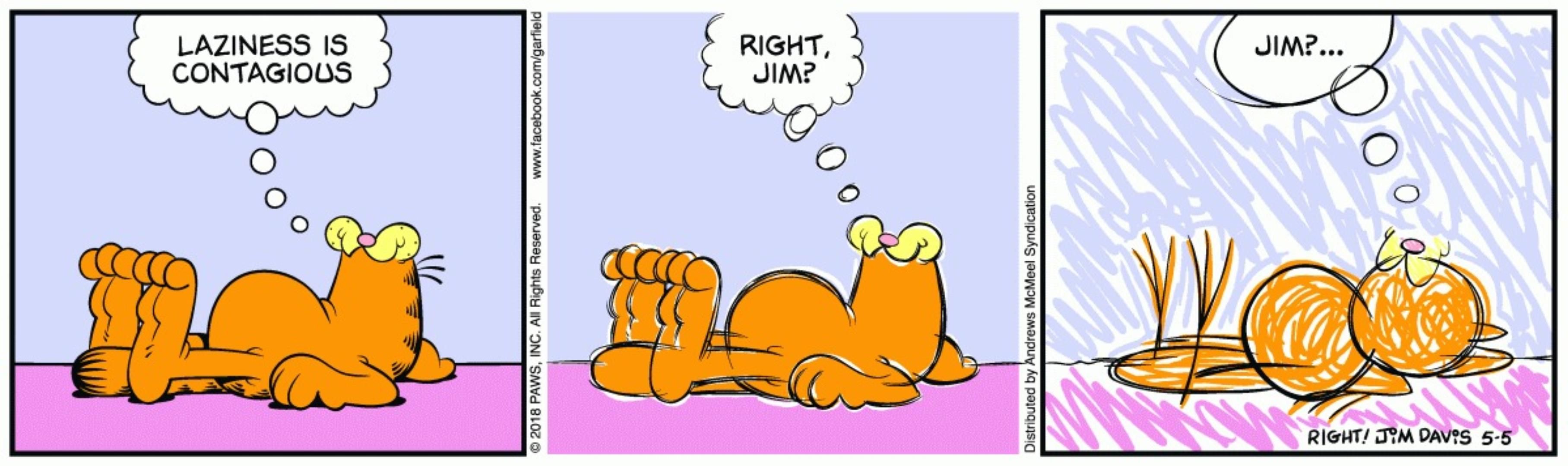 Five Times the Garfield Comic Strip Broke the Fourth Wall