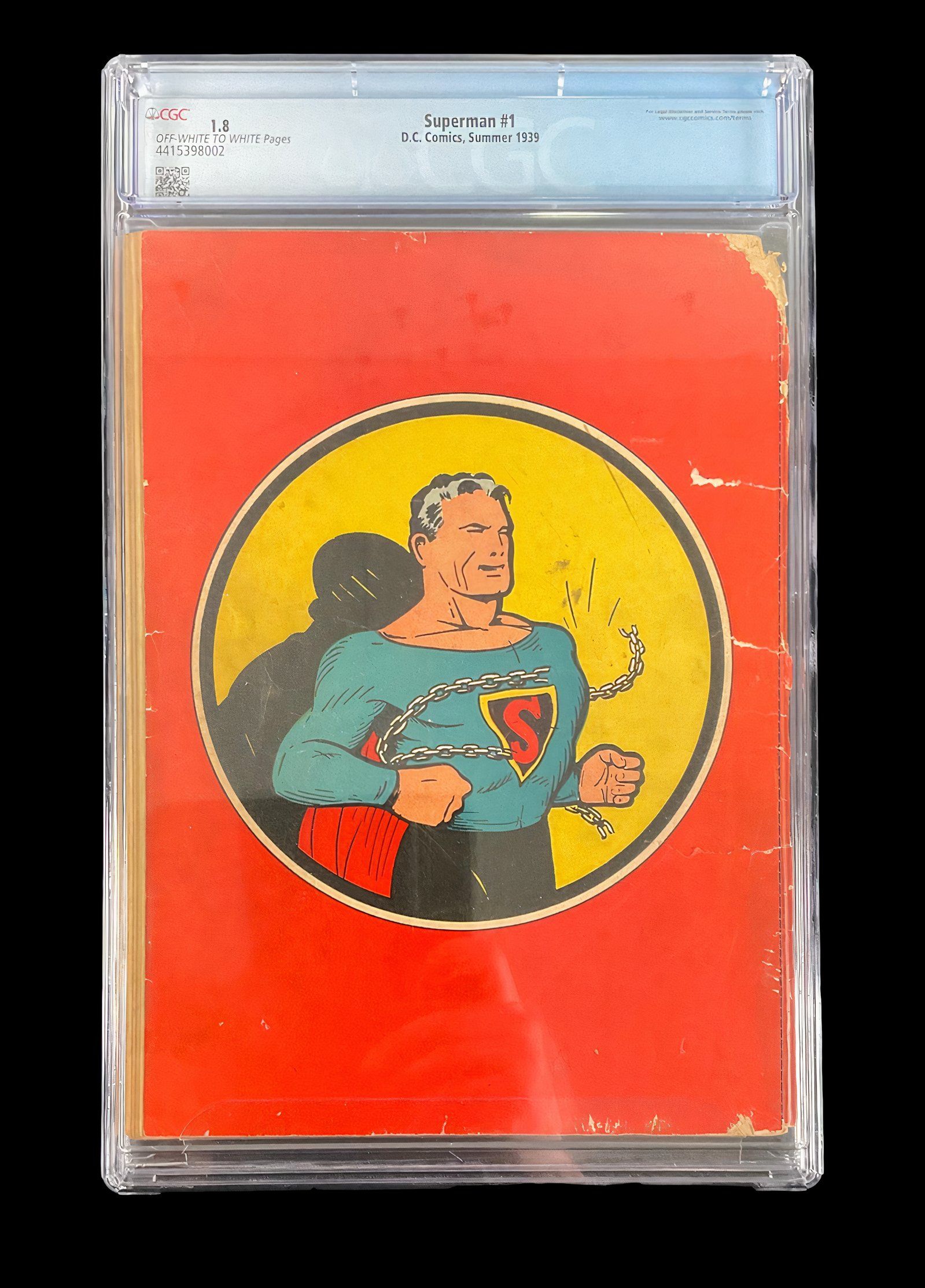 Супермен №1 впервые будет продан с аукциона в Великобритании