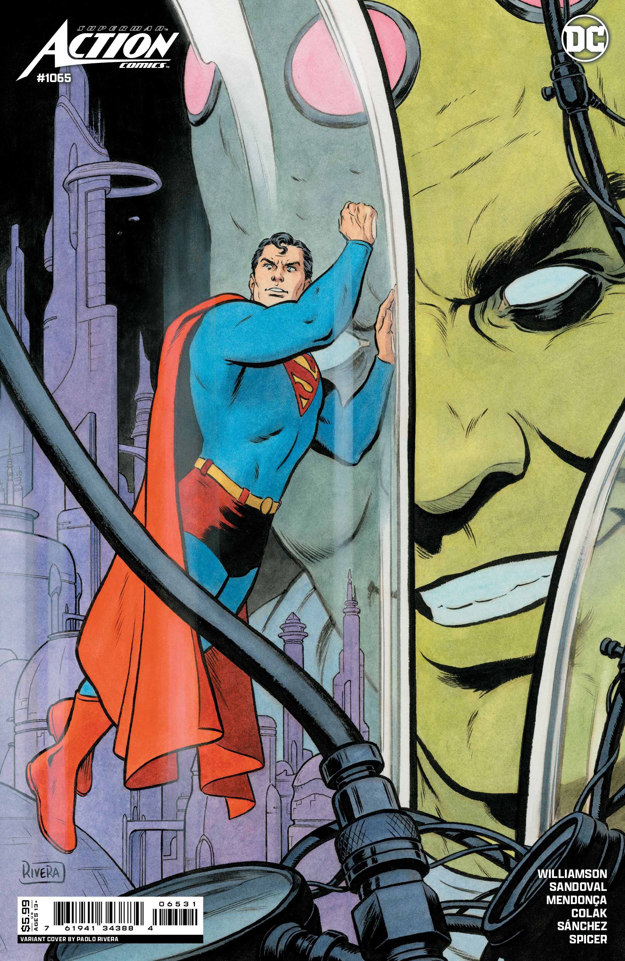 Первый взгляд: Супермен и Лобо дерутся на мероприятии House of Brainiac в округе Колумбия