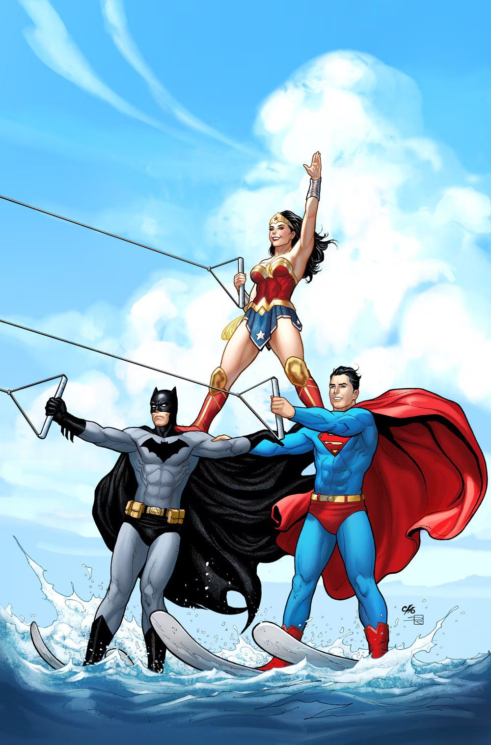 Чудо-женщина, Супермен и другие значки DC демонстрируют свои купальники
