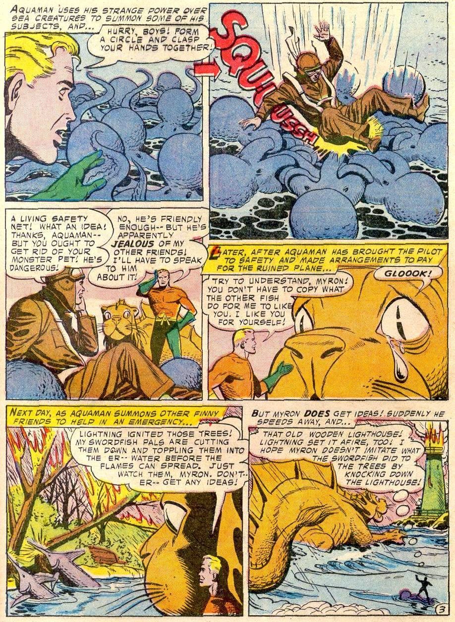 The Hilarious (Yet Tragic) Tale of Myron, Aquaman's Pet...Dragon Cat?!