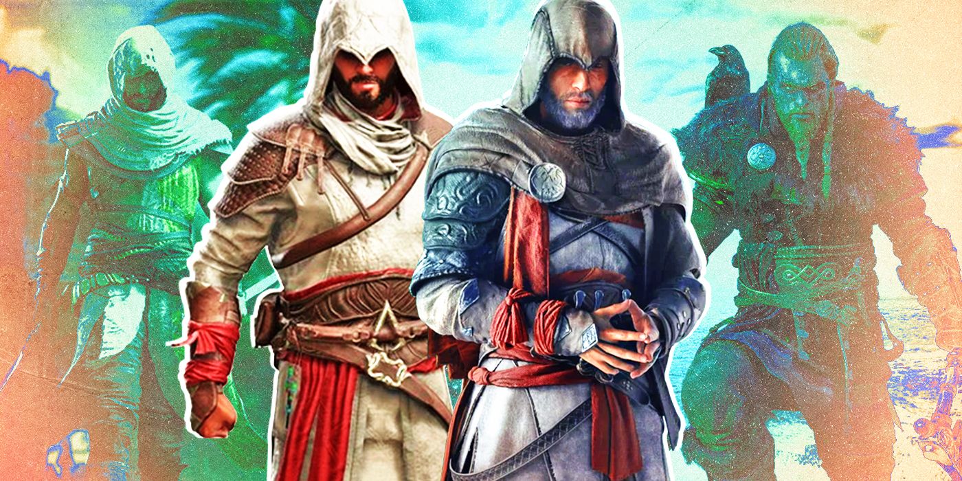 Basim in Assassin's Creed Mirage and Valhalla