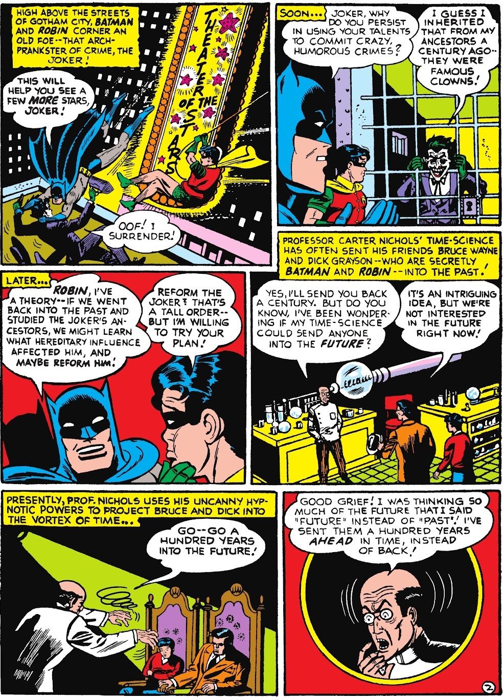 Когда Бэтмен встретил Джокера будущего... начальника полиции Готэма?!